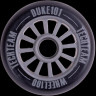 Колесо для самоката TECH TEAM DUKE 101, 100*24 мм, черный, без подшипника NN009780